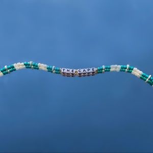 Custom Beaded Word Stretch Bracelet